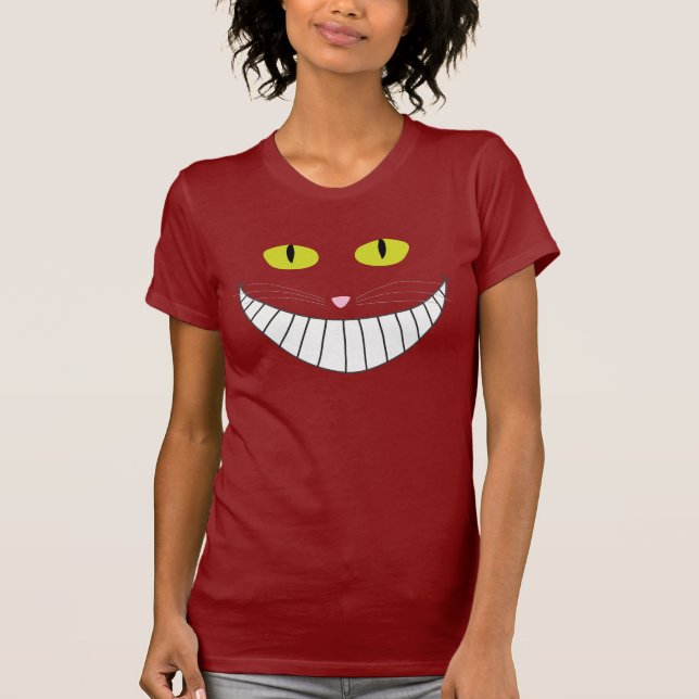 Camiseta Gato de Cheshire (bobo) (Frente)