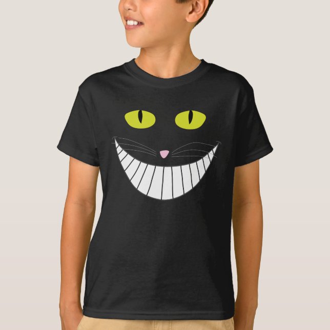 Camiseta Gato de Cheshire (bobo) (Frente)