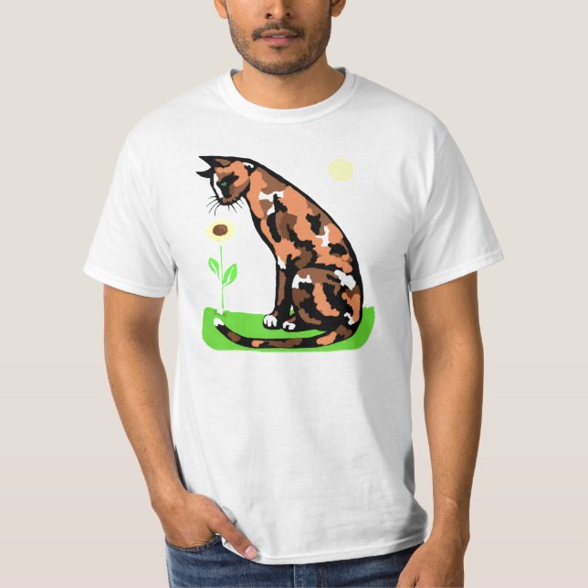 Camiseta Gato de chita T (Frente)
