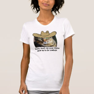Camiseta Gato de Cowboy