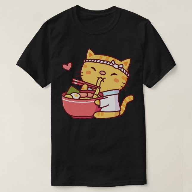 Camiseta Gato-de-cozinha-de-gato (Frente do Design)