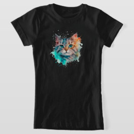 Camiseta Gato de Cura de Água