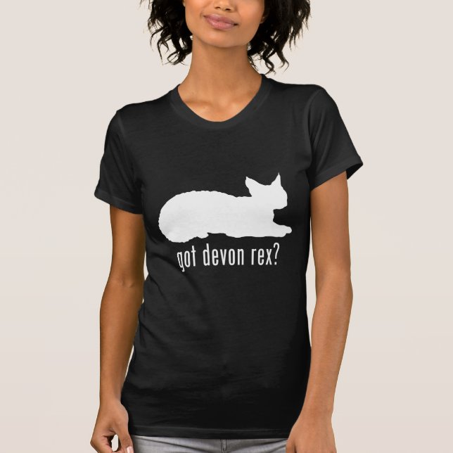 Camiseta Gato de Devonshire Rex (Frente)