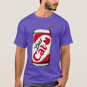 Camiseta Gato de Dieta Soda por Tobe Fonseca