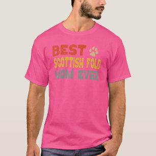 Camiseta Gato de Dobra Escocesa Fora do Proprietário da Mãe