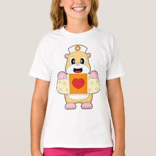Camiseta Gato de Enfermeiro de Hamster