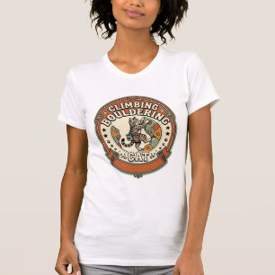 Camiseta Gato de Escalada Bouldering Gato de Escalada Bould