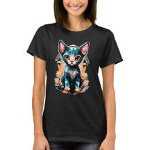 Gato de esfinge artístico