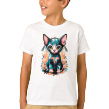 Gato de esfinge artístico
