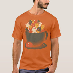 Camiseta Gato de Estouro de Kitten Latte por Tobe Fonseca