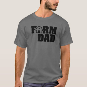 Camiseta Gato de fazendeiro de Fazenda de Mens - Gato de fa