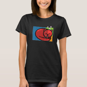 Camiseta Gato de Fibonacci ou Razão Áurea e Espiral ou Fibo