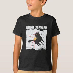 Camiseta Gato de Física de Matemática do Paradoxo de Gato