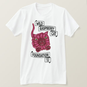 Camiseta Gato de framboesa selvagem