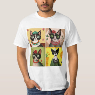 Camiseta Gato de Frida Kahlo