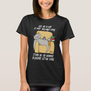 Camiseta Gato-de-frigideira-preto