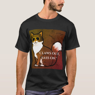 Camiseta "Gato de Gateway - Protege a Sass On"