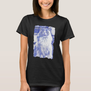 Camiseta Gato De Gato De Gato De Arte Gato De Gatinho Bonit
