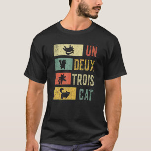 Camiseta Gato De Gato De Gato De Gato De Vintage Retro Un D