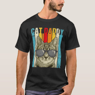 Camiseta Gato De Gato De Pai Vintage Gato De Gato Engraçado