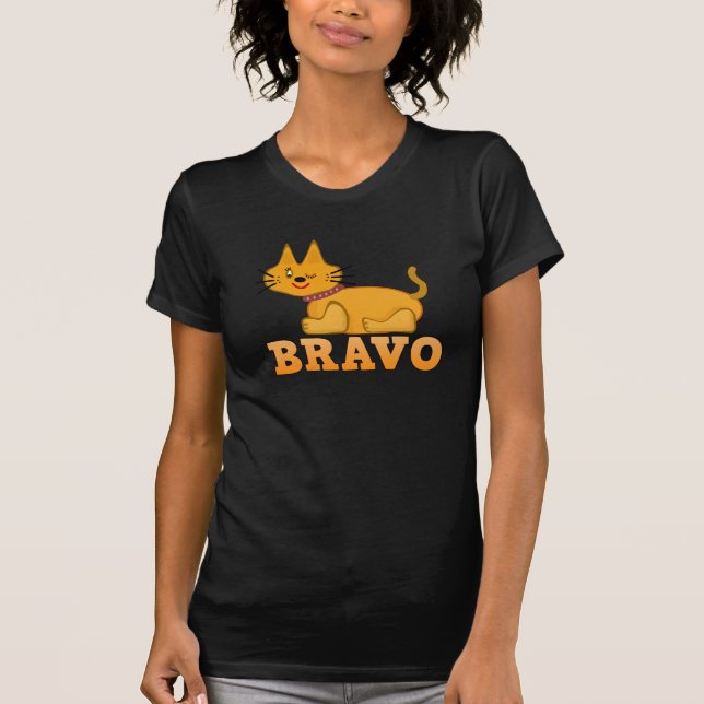 Camiseta Gato de gato-do-gato-do-mato-bravo desenho bravo (Frente)
