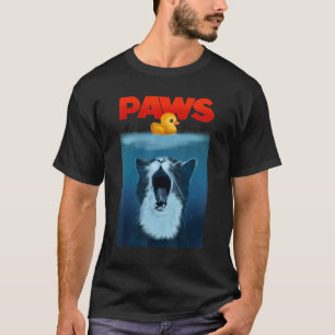 Camiseta Gato De Gato Gato De Pata De Borracha Amarelo