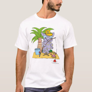 Camiseta Gato de gato malhado do sobrevivente