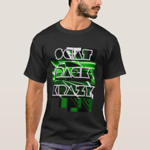 Camiseta Gato de gato maluco, presente para fã de carros mu