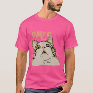 Camiseta Gato de Gato Surpreso