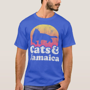 Camiseta Gato de gatos e Jamaica