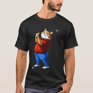 Camiseta Gato de Golfe