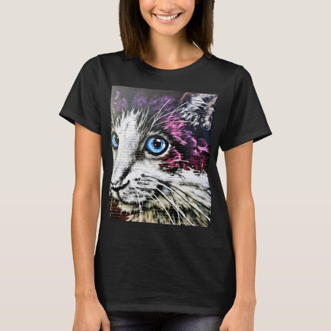 Camiseta Gato de grafite (Frente)