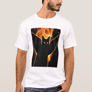 Camiseta Gato de Halloween