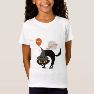Camiseta Gato de Halloween Spooky