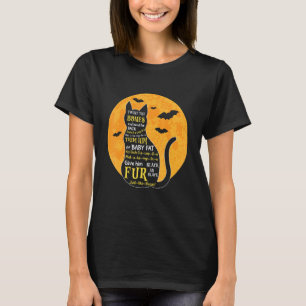 Camiseta Gato de Halloween Twist The Bones