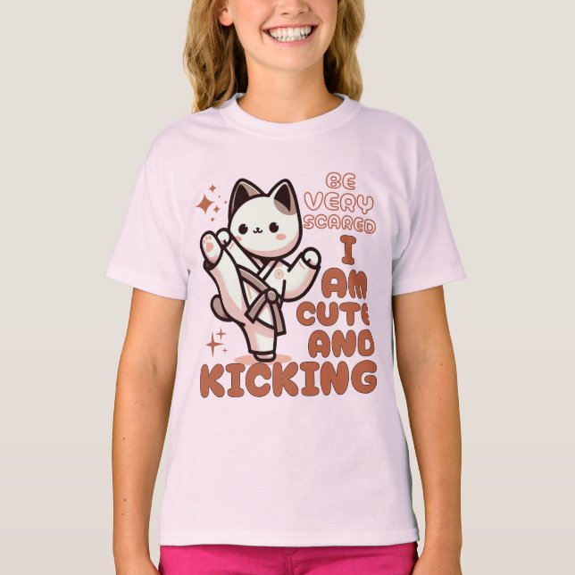 Camiseta Gato de Karate (Frente)