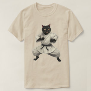Camiseta Gato de Karatê