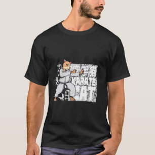 Camiseta Gato de Karatê - Artes Marciais Engraçadas