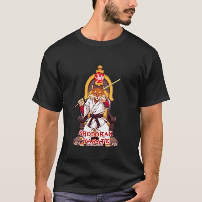 Camiseta Gato de Karate Shotokan (Frente)
