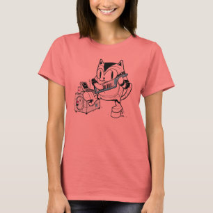 Camiseta Gato de Keytar