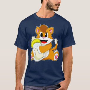 Camiseta Gato de leite Leite