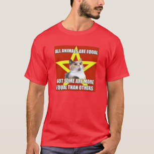 Camiseta Gato de Lenin