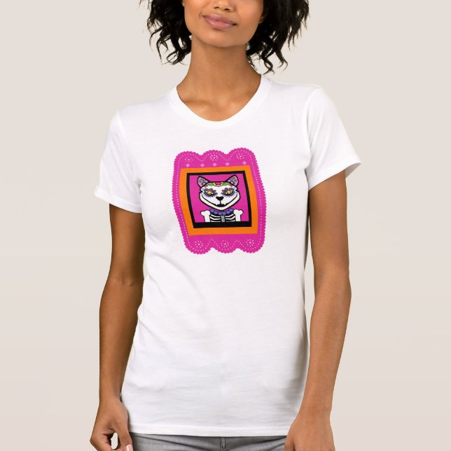 Camiseta Gato de los Muertos (Frente)