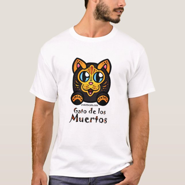 Camiseta Gato de los Muertos T (Frente)