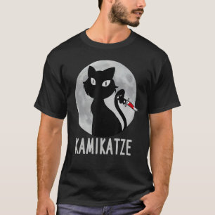 Camiseta Gato de Lua de Knife Gato de Cami