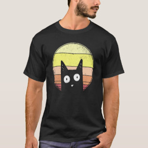Camiseta Gato de Mãe de Gato de Gato de Gato de Retro