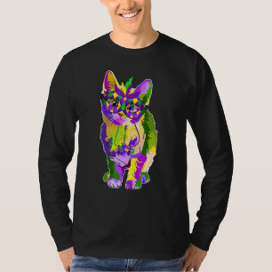 Camiseta Gato de máscara de carnaval Vestido