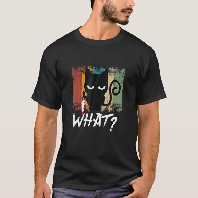 Camiseta Gato De Mau Eu Faço O Que Eu Quero Gato (Frente)