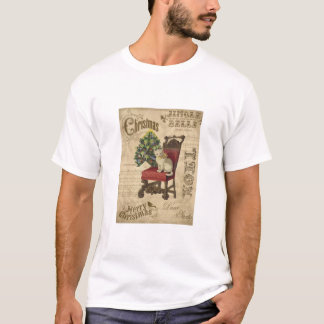 Camiseta Gato de natais vintages