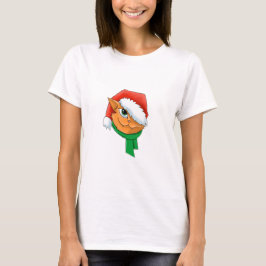 Camiseta Gato de Natal